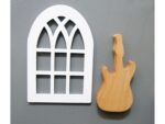 Cute Guitar Wooden Bottle Opener