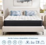 12 Inch Memory Foam Hybrid Mattress, Pressure-Relieving Bed in a Box, Individual Pocket Spring for Motion Isolation